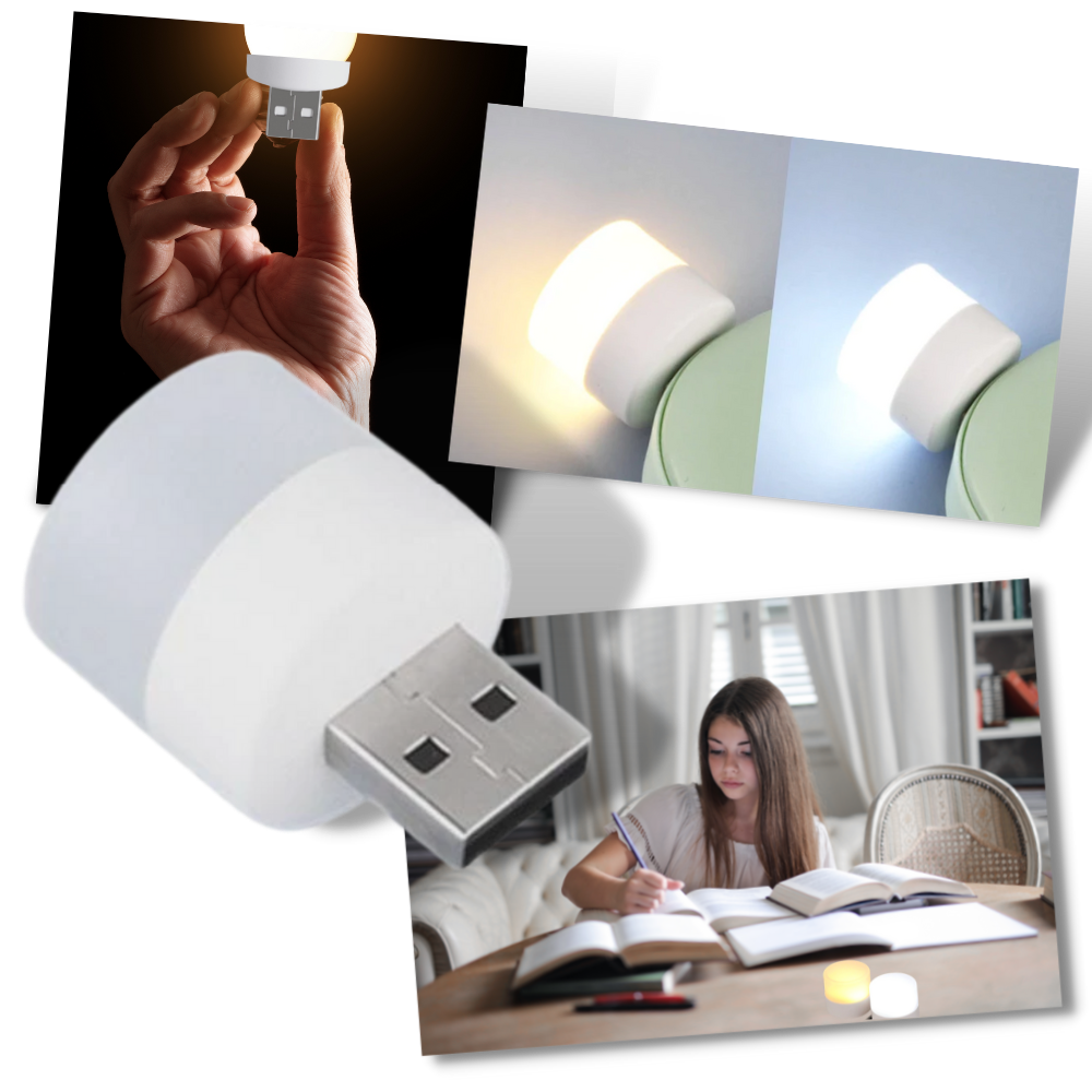 Mini lampe LED USB - Ozerty