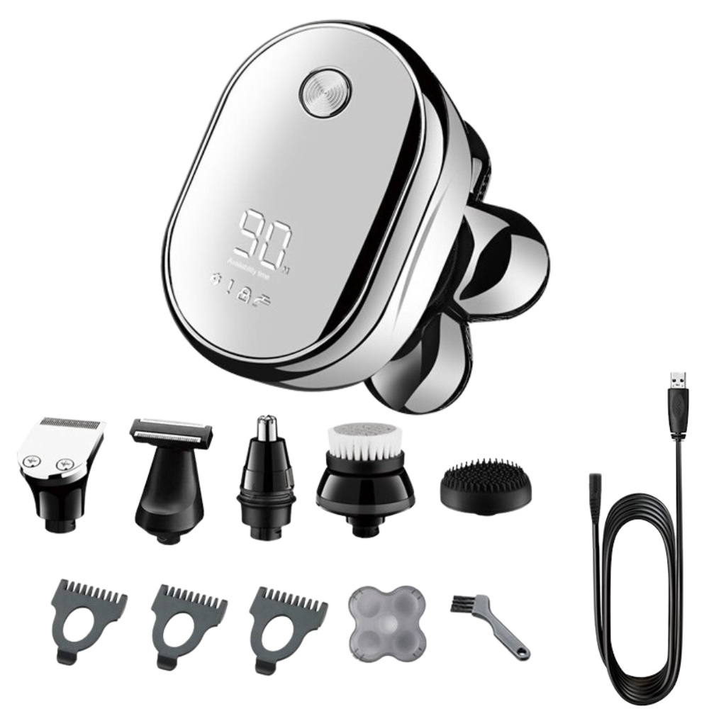 Kit de rasage multifonctionnel pour hommes -6 en 1/ - Ozerty