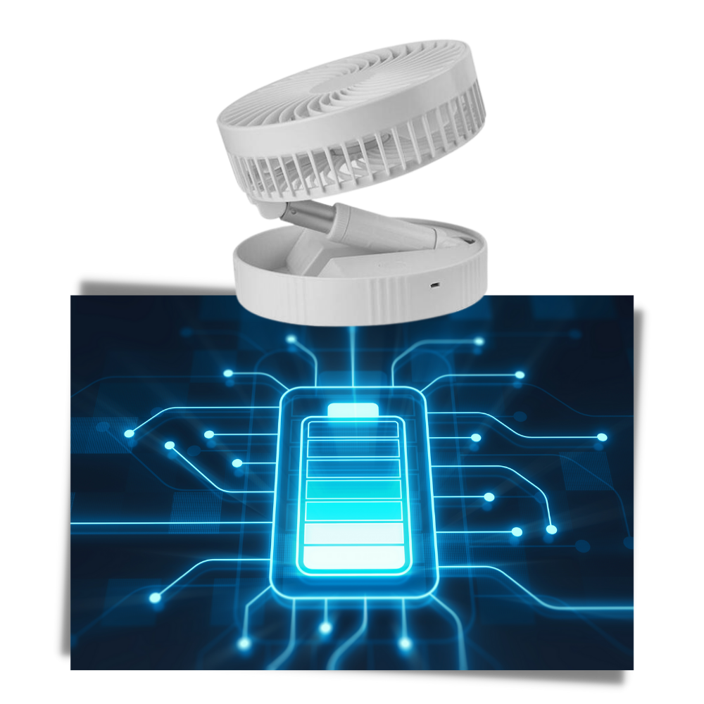 Ventilateur USB portable et pliable - Ozerty