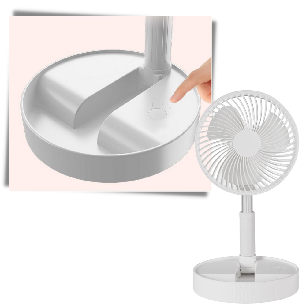 Ventilateur USB portable et pliable - Ozerty