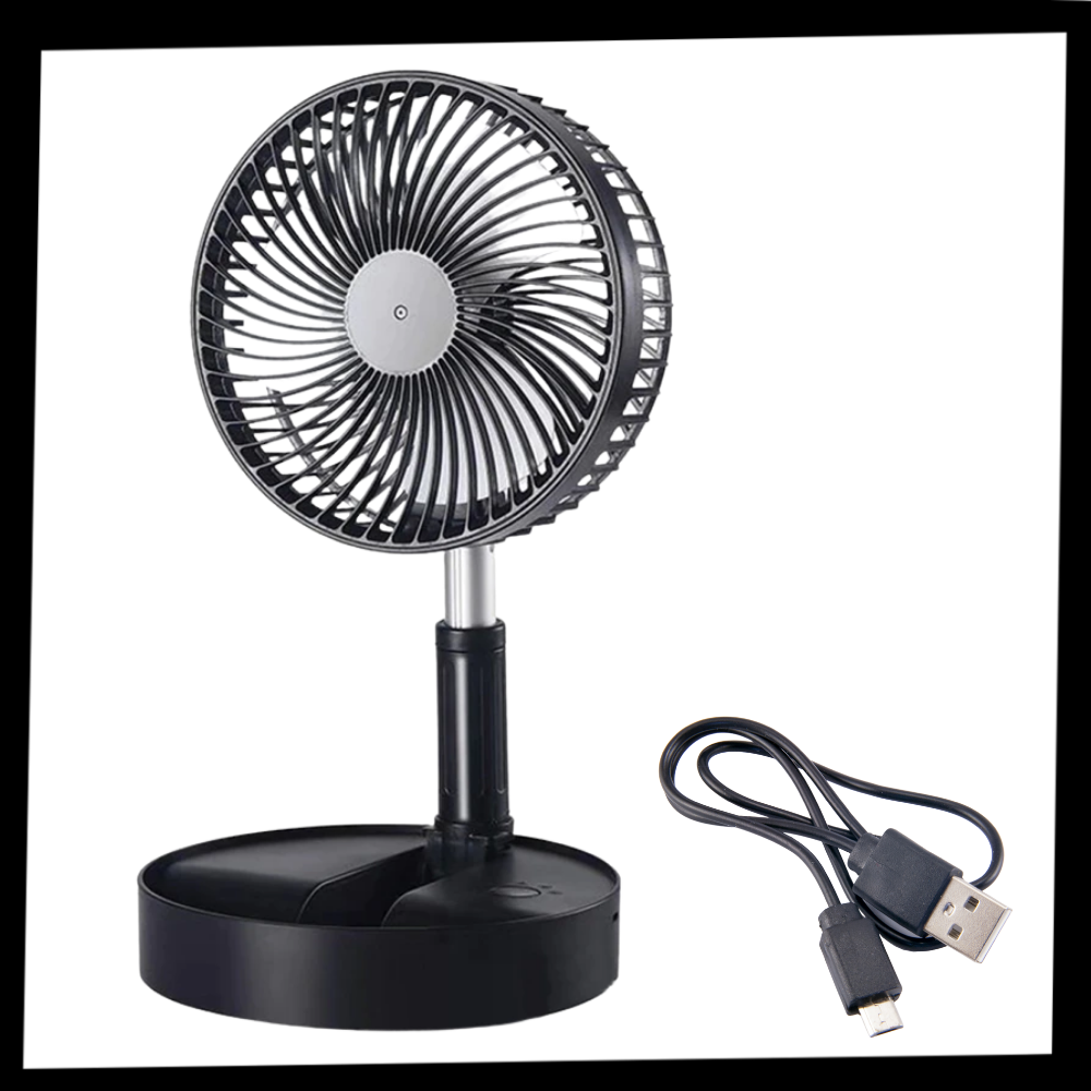 Ventilateur USB portable et pliable - Ozerty