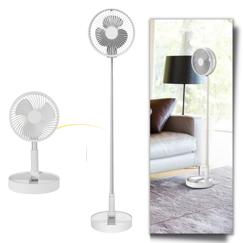 Ventilateur USB portable et pliable - Ozerty