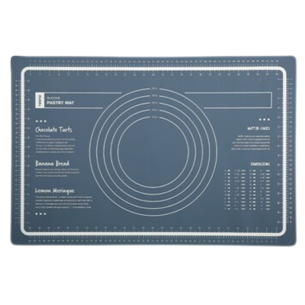 Tapis de cuisson en silicone extra-large -Bleu/ - Ozerty