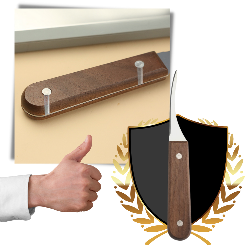 Couteau décortiqueur de crevettes en acier inoxydable - Ozerty