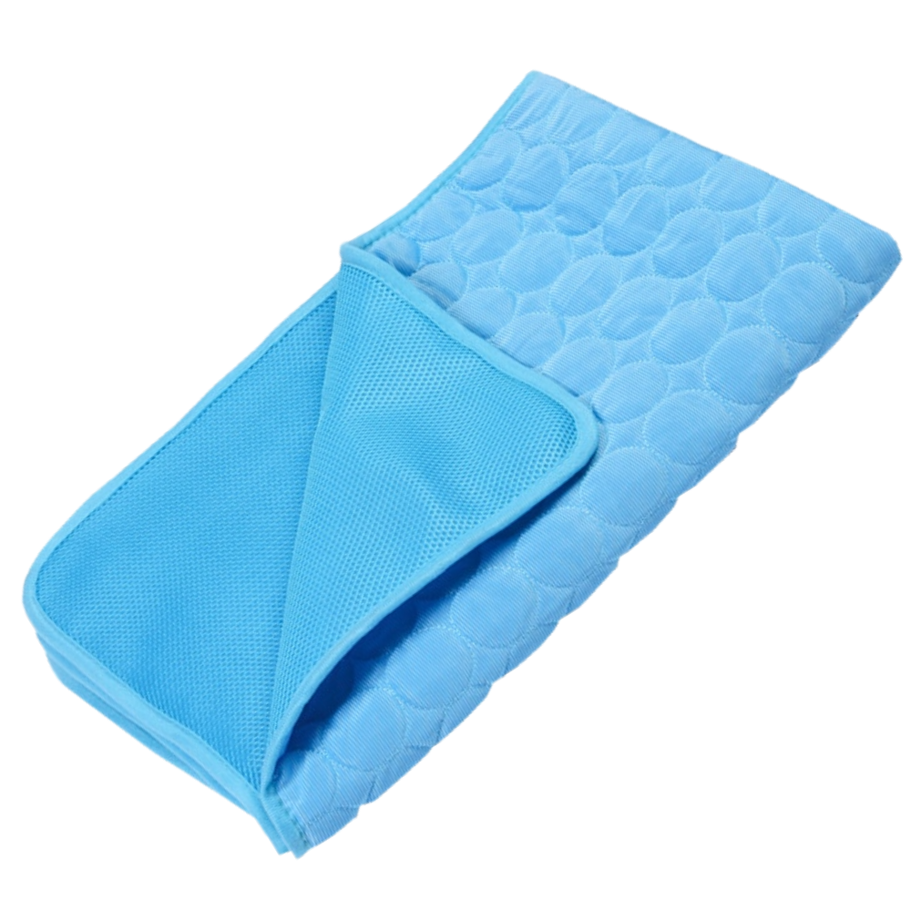 Tapis réfrigérant pour animaux de compagnie -Bleu/Xl - Ozerty
