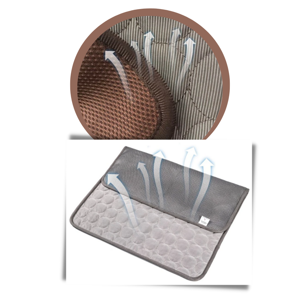 Tapis réfrigérant pour animaux de compagnie - Ozerty