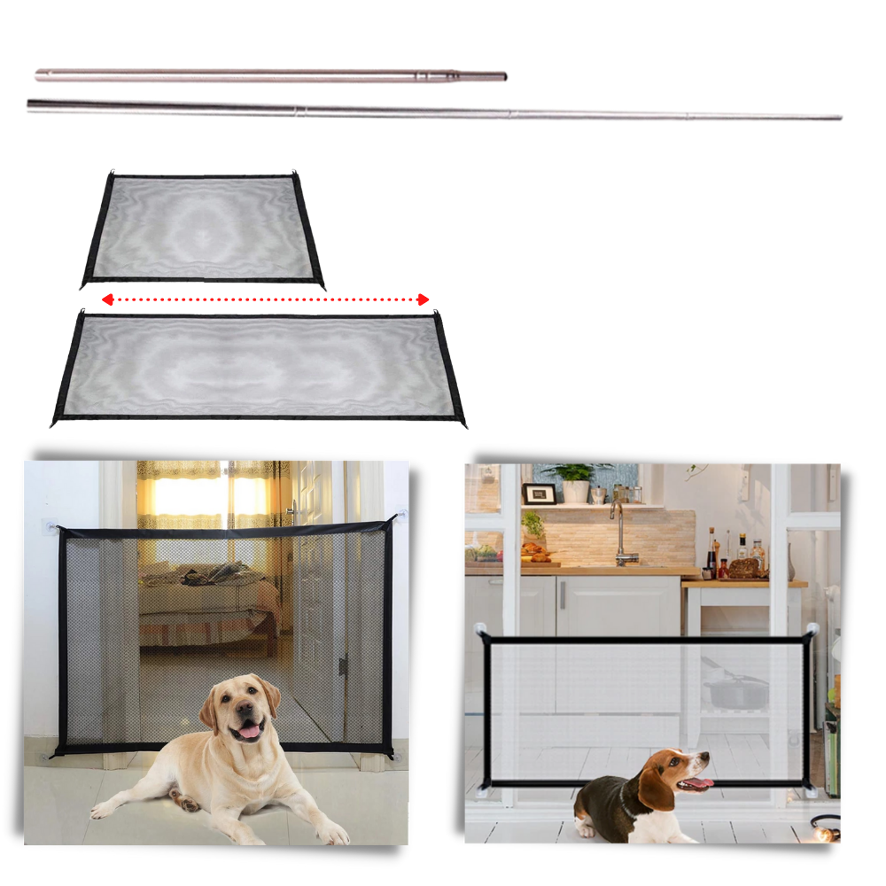 Clôture en maille pour chiens - Ozerty