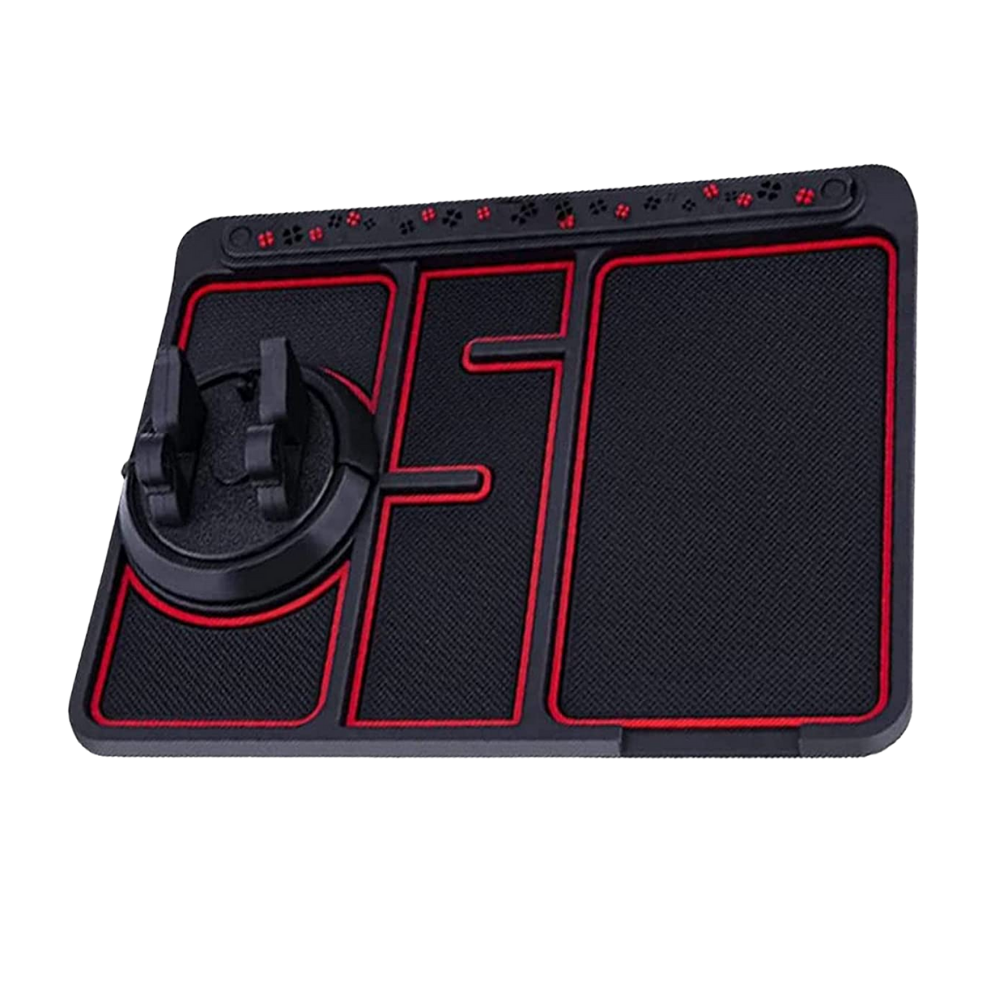 Tapis antidérapant et support de téléphone pour voiture - Ozerty