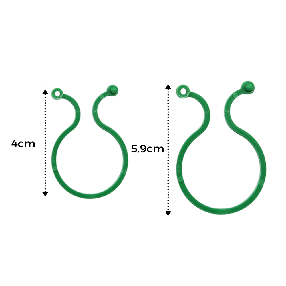 Lot d'attaches pour plantes de jardin - Ozerty