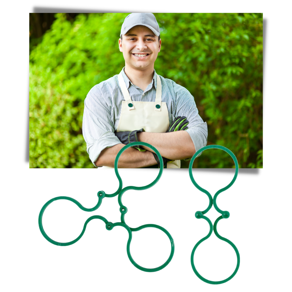 Lot d'attaches pour plantes de jardin - Ozerty