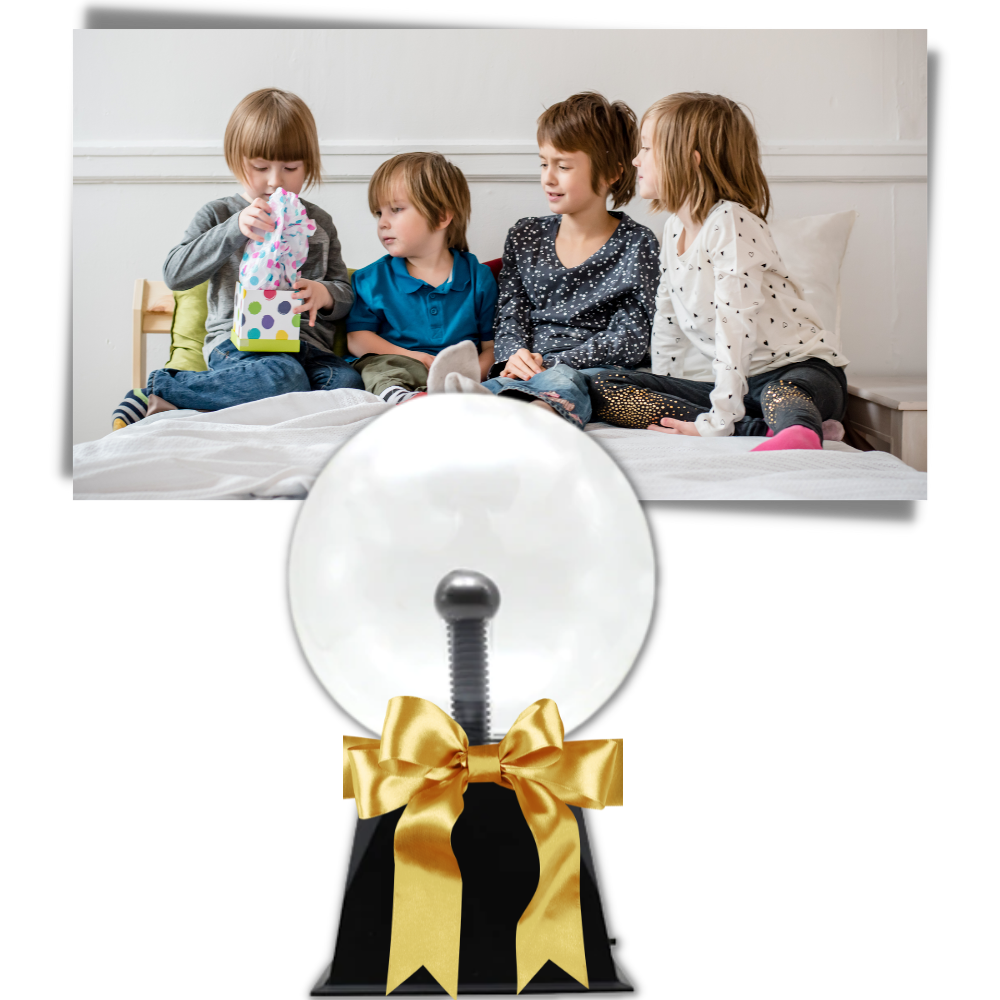 Lampe boule plasma magique - Ozerty