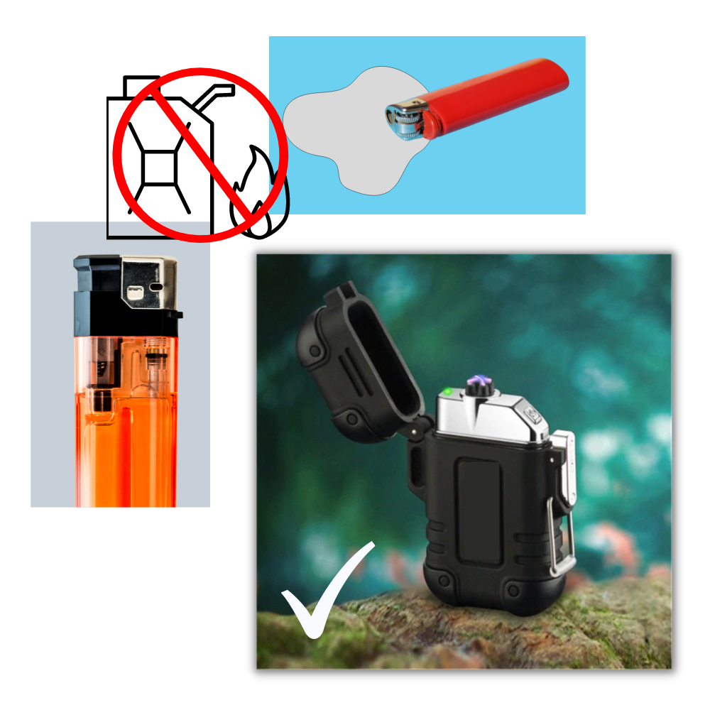 Briquet électrique à plasma - Ozerty