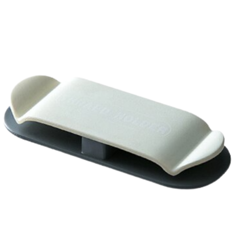 Lot de 4 pinces adhésives de serrage de câble -Gris/   - Ozerty