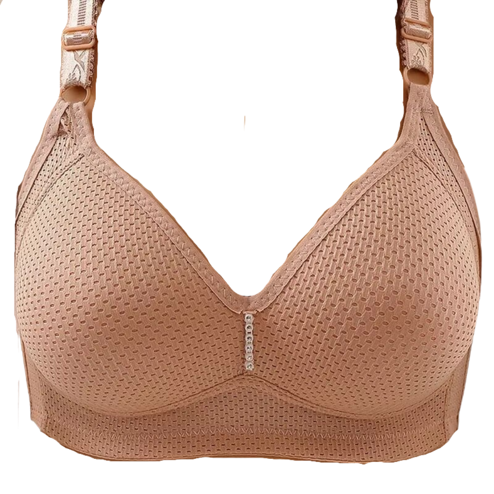 Soutien-gorge confortable sans armatures -Nude/3xl - Ozerty