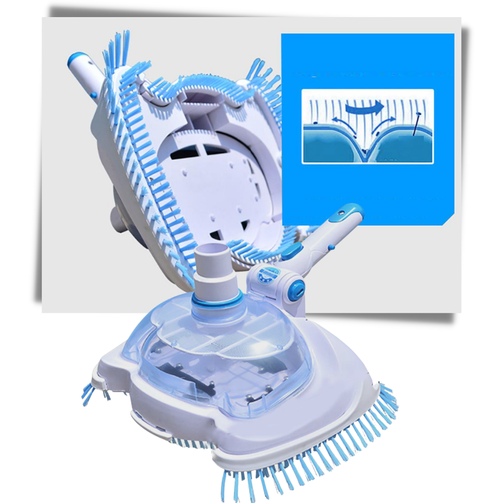 Brosse aspirateur pour piscine - Ozerty
