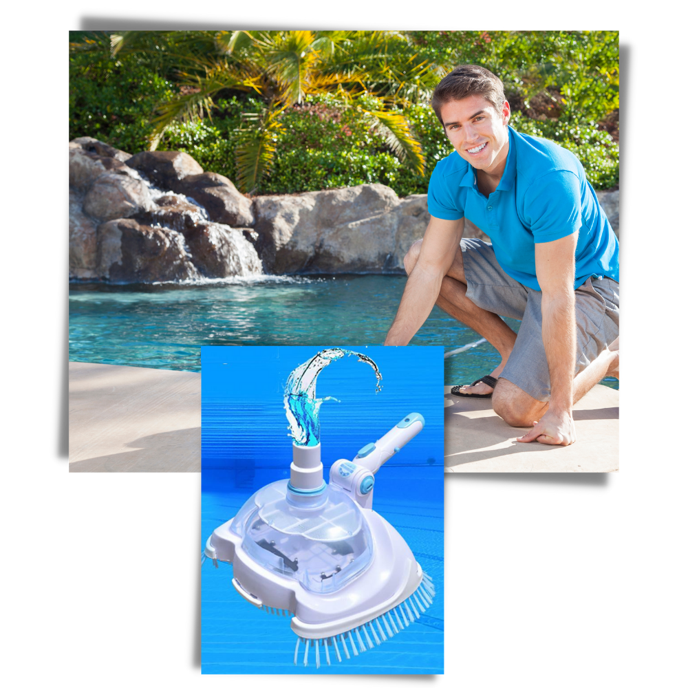 Brosse aspirateur pour piscine - Ozerty