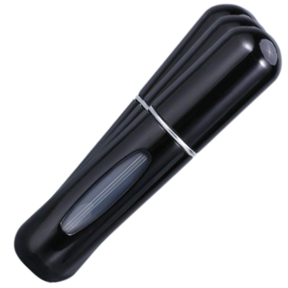 Lot de 3 mini-flacons de parfum rechargeables -Noir/ - Ozerty