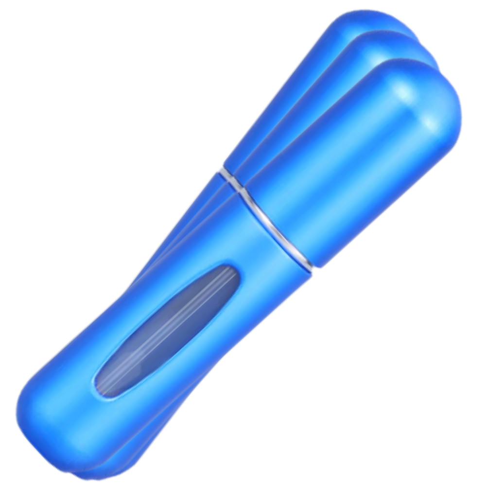 Lot de 3 mini-flacons de parfum rechargeables -Bleu/ - Ozerty