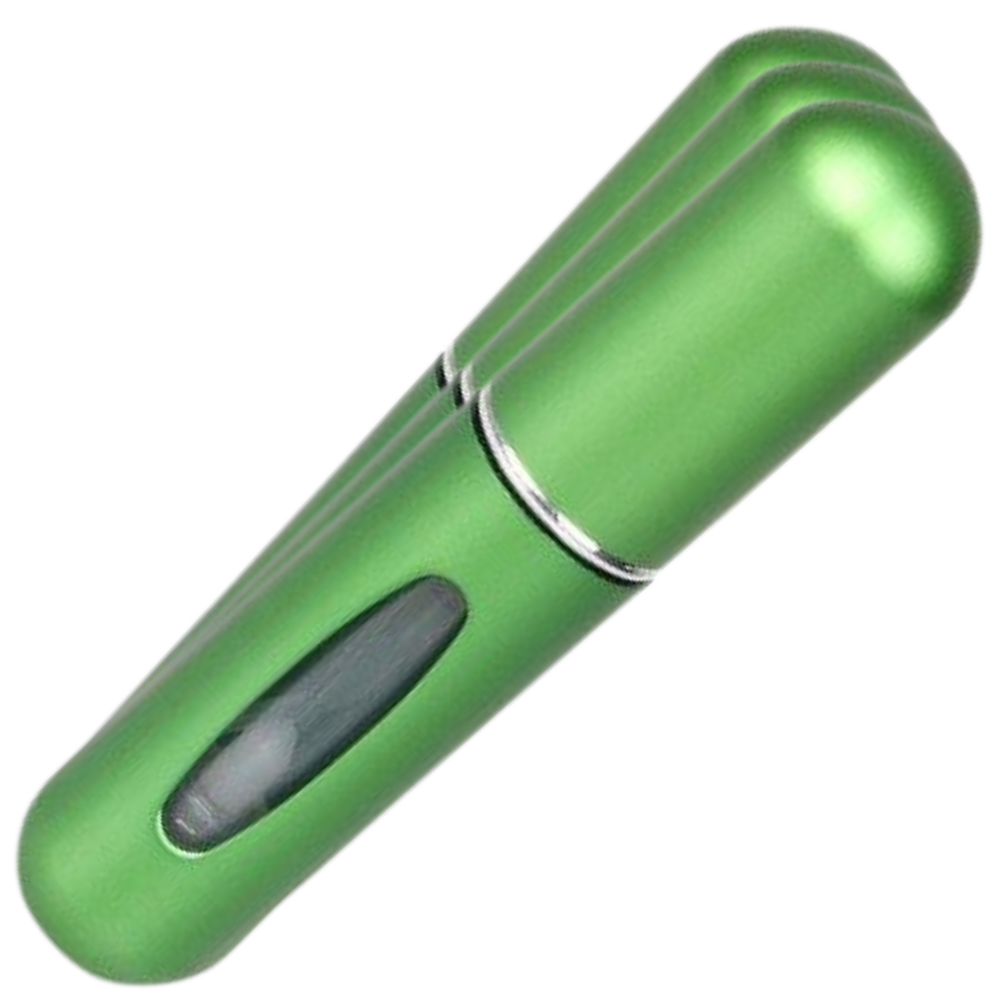 Lot de 3 mini-flacons de parfum rechargeables -Vert/ - Ozerty