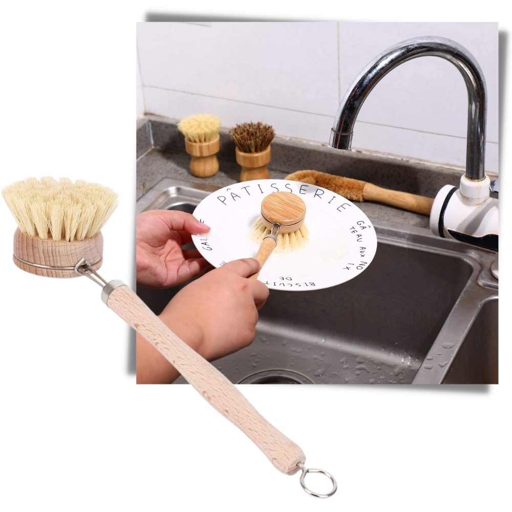 Brosse à récurer écologique - Ozerty