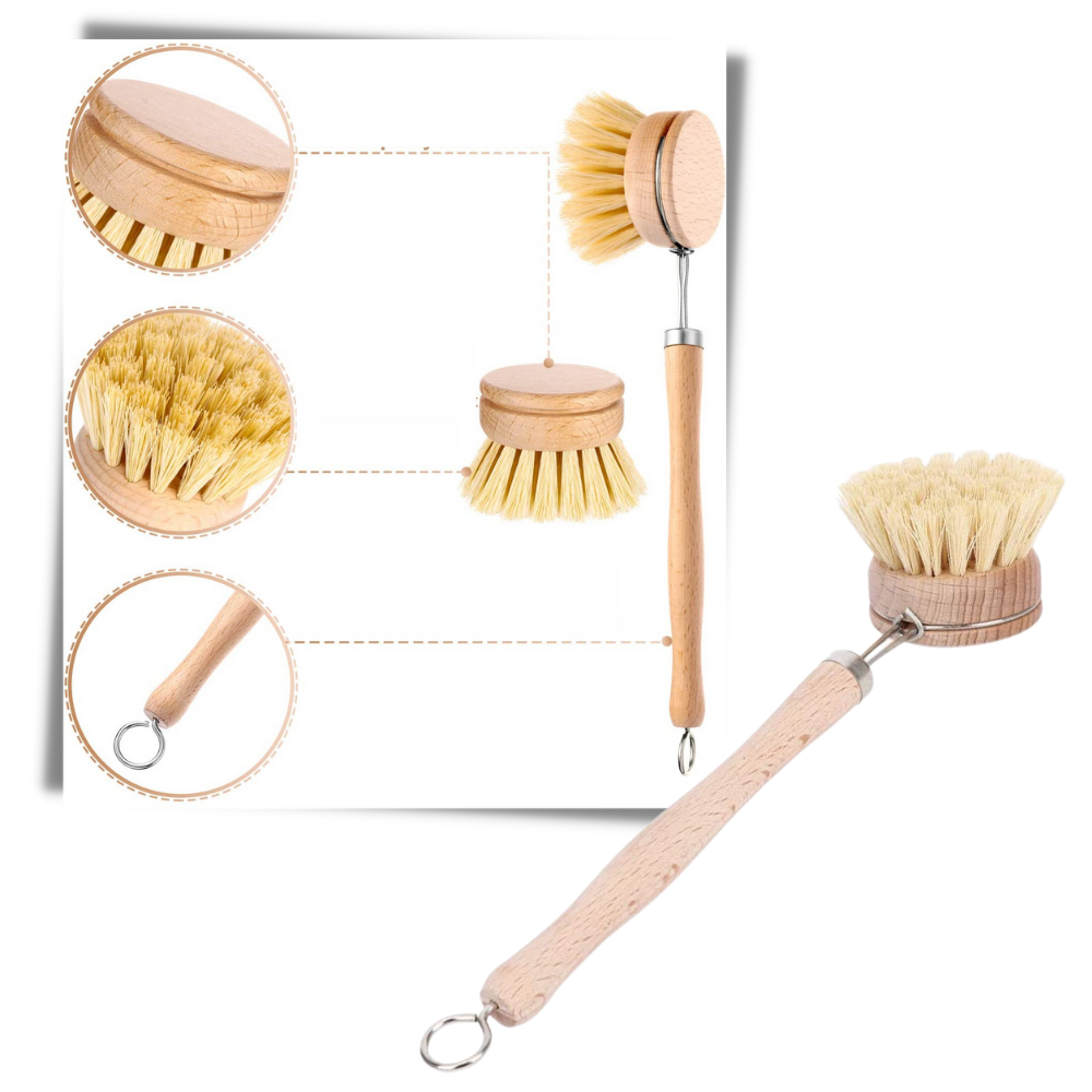 Brosse à récurer écologique - Ozerty