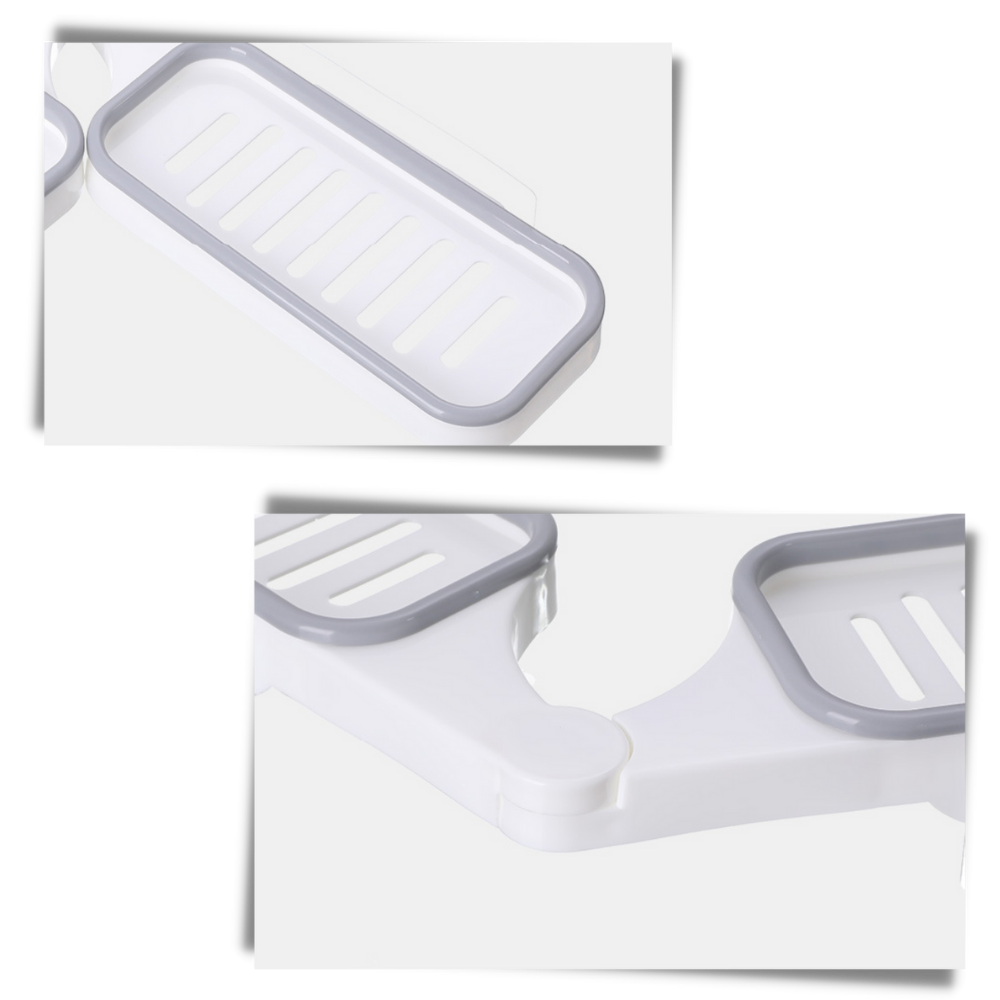 Support de rangement mural pour salle de bains - Ozerty