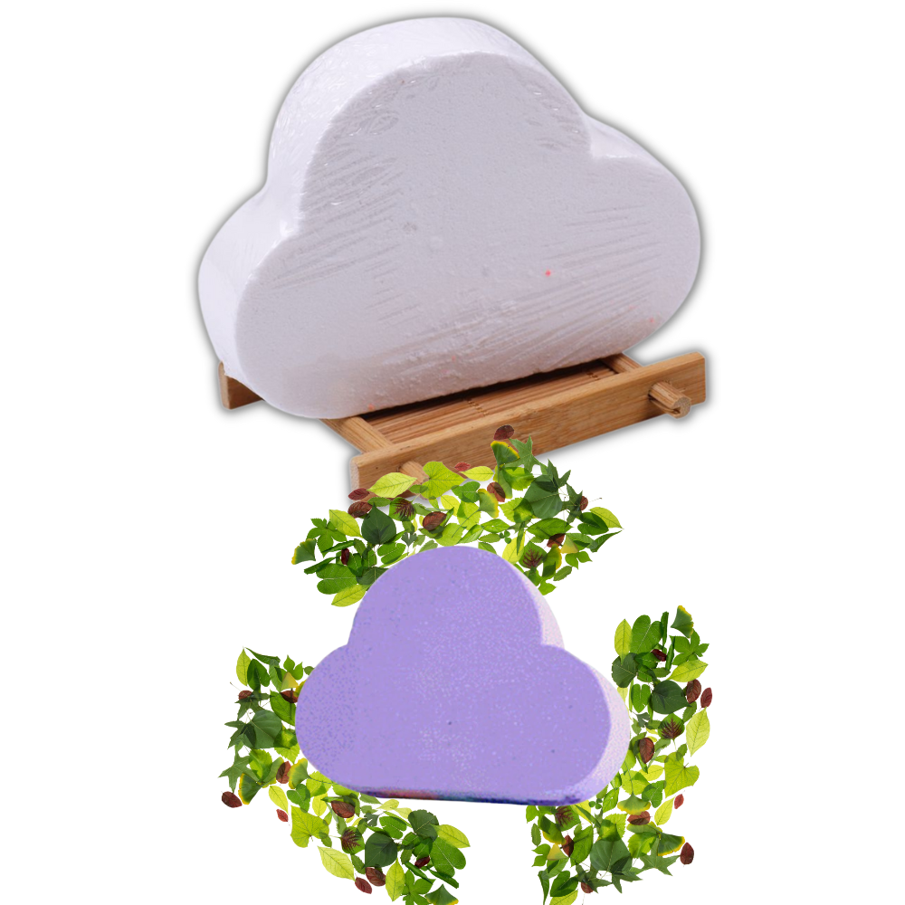 Bombe de bain aux sels de mer colorés - Ozerty