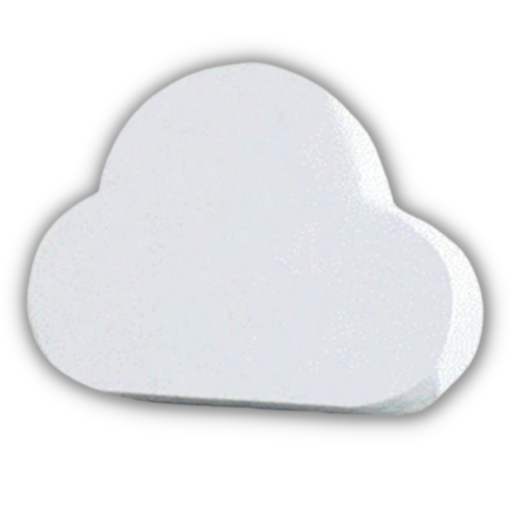 Bombe de bain aux sels de mer colorés -Blanc/   - Ozerty