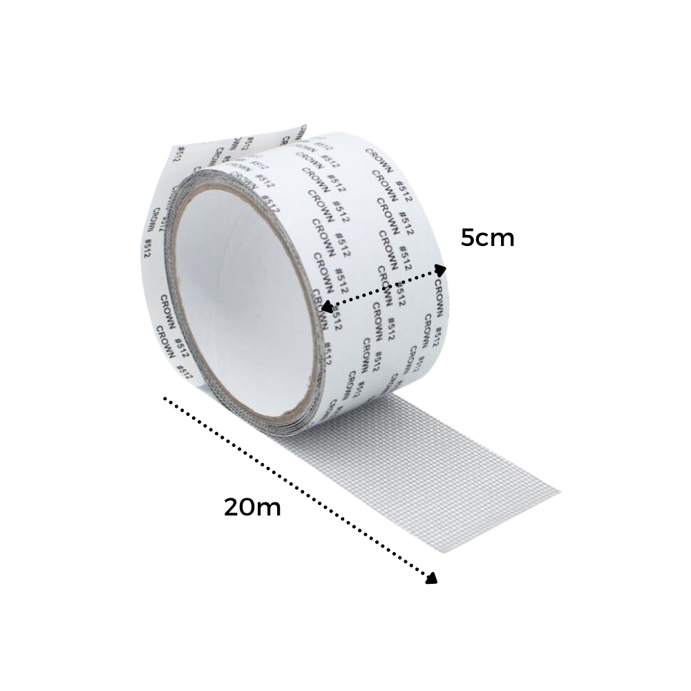 Ruban de réparation pour moustiquaires et mailles - Ozerty