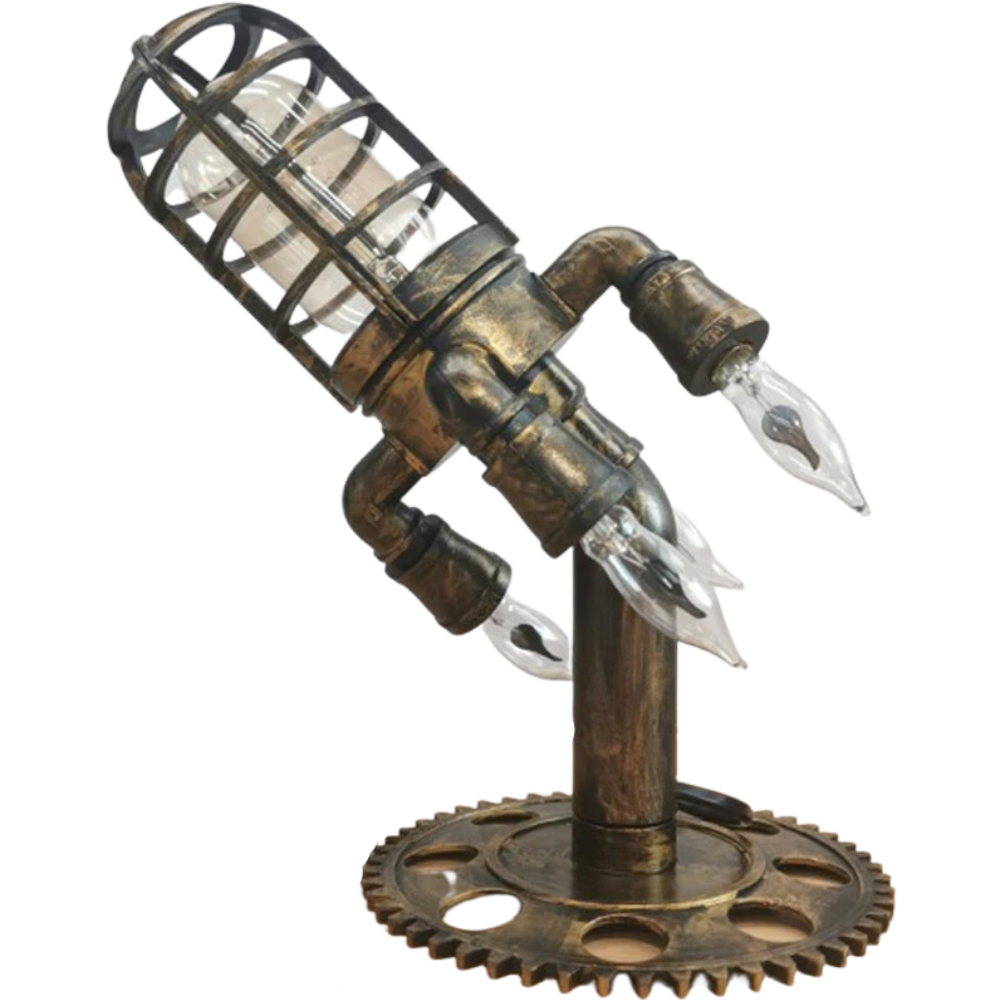 Lampe LED en forme de fusée - Ozerty