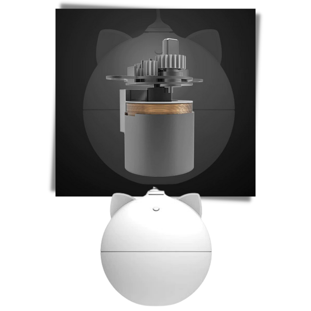 Balle -Jouet pour chat avec fonction d'auto-roulement - Ozerty