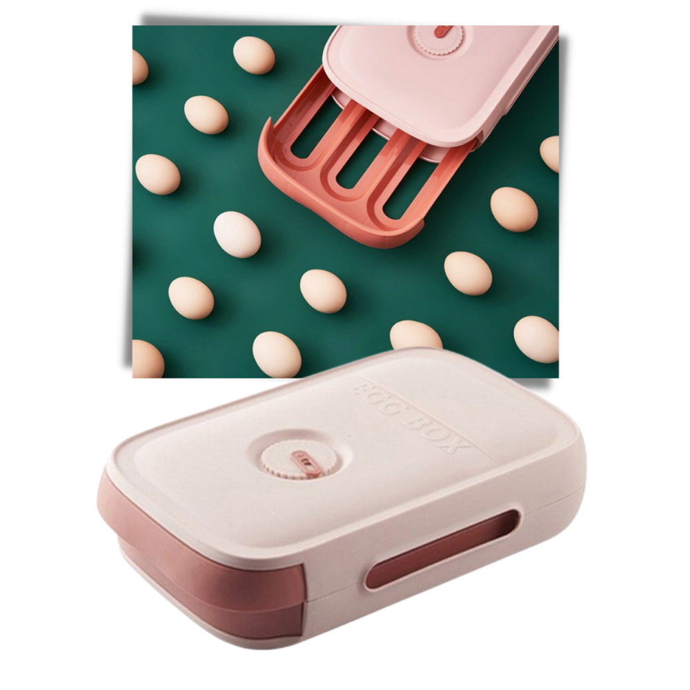 Boîte de rangement d'œufs à tiroir - Ozerty