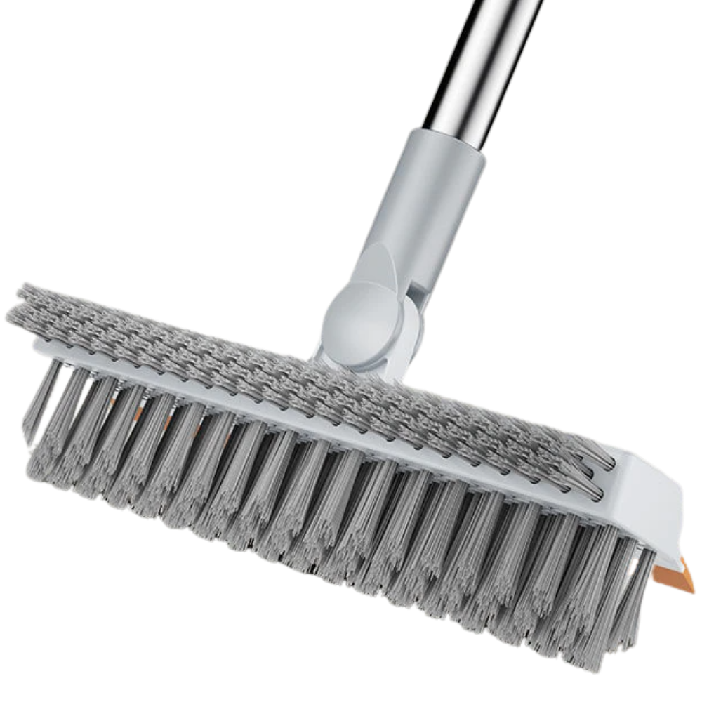 Brosse rotative pour le nettoyage des sols -Gris/ - Ozerty