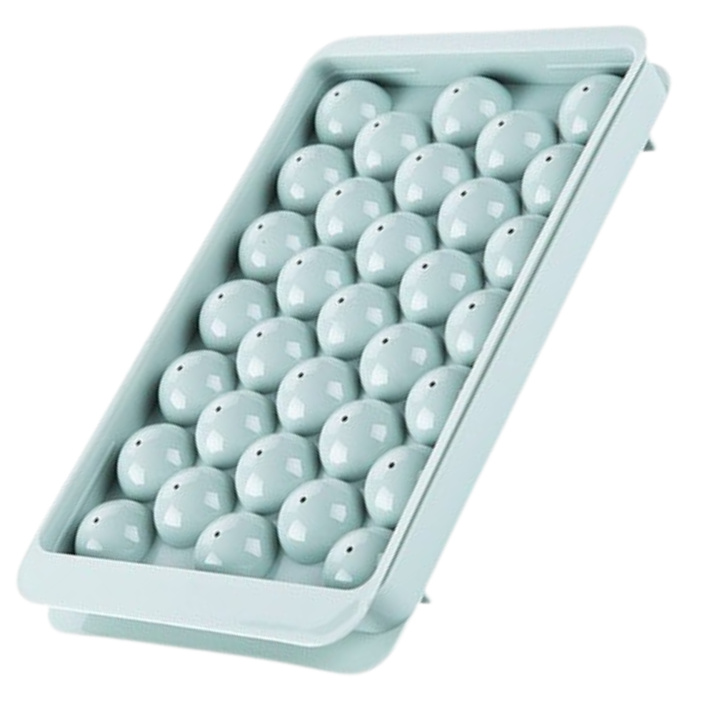 Set de moules à glaçons ronds -Bleu/L - Ozerty