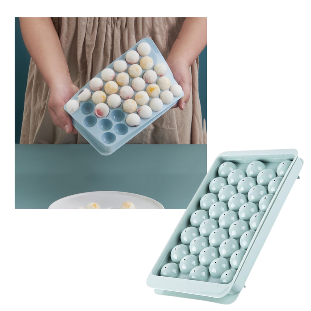 Set de moules à glaçons ronds - Ozerty