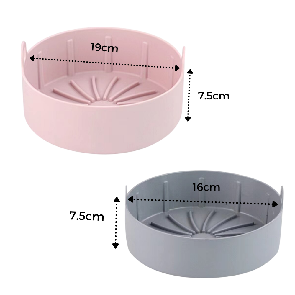 Poêle en silicone réutilisable pour friteuse à air - Ozerty