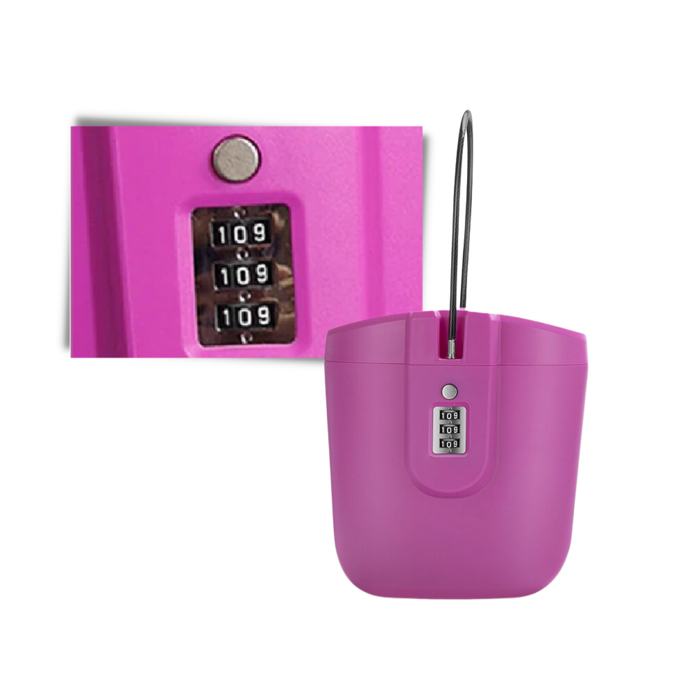 Coffre-fort portable avec poignée - Ozerty