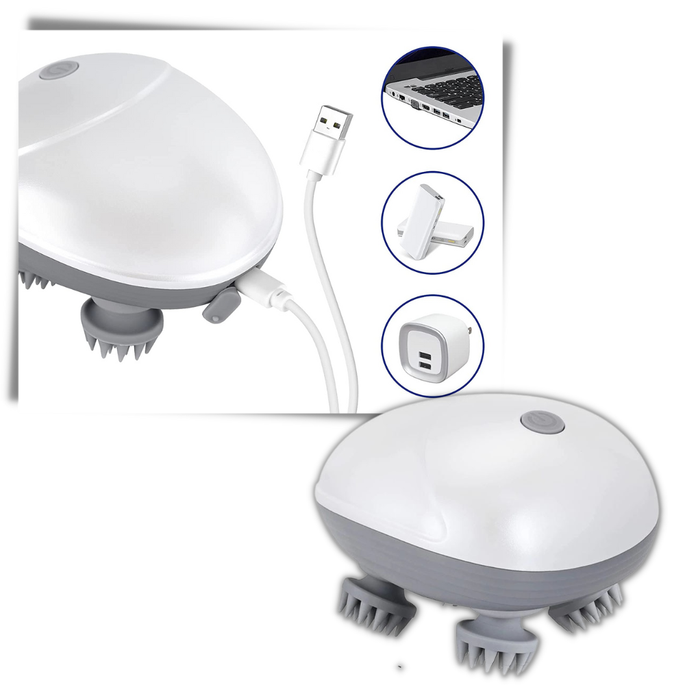 Masseur vibrant pour le cuir chevelu - Ozerty