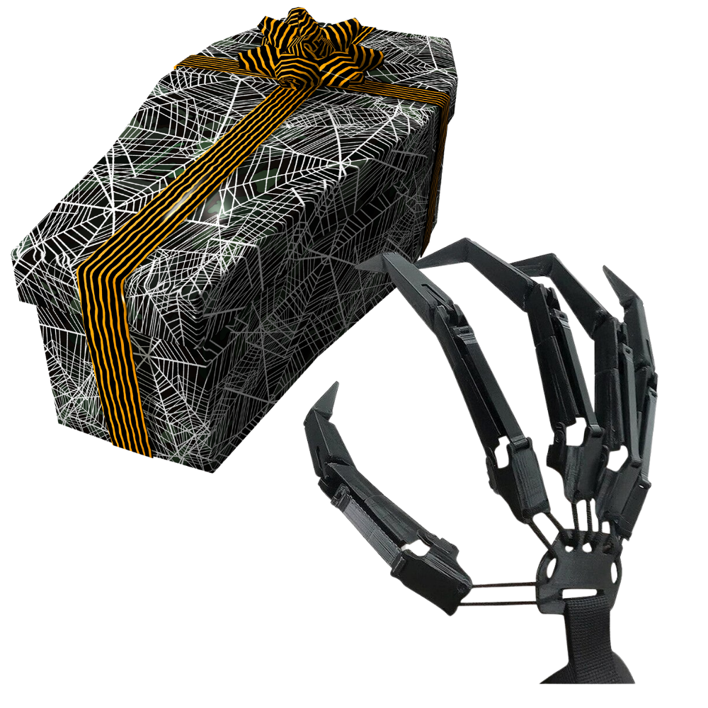 Gants mains de squelette - Ozerty