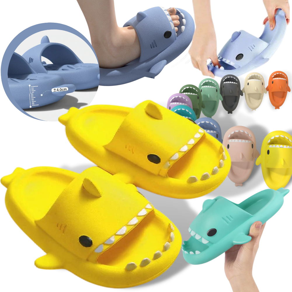 Chaussons de plage en forme de requin - Ozerty