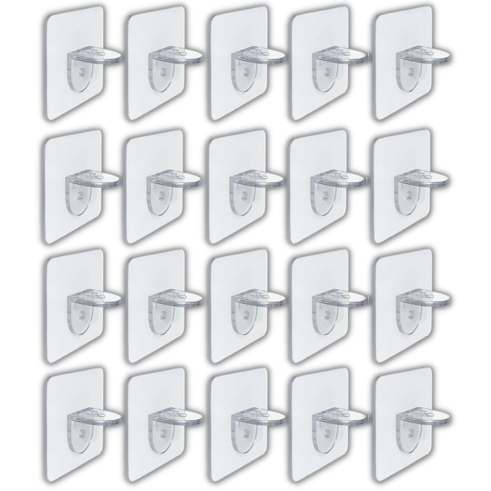Supports d'étagères adhésifs - Ozerty
