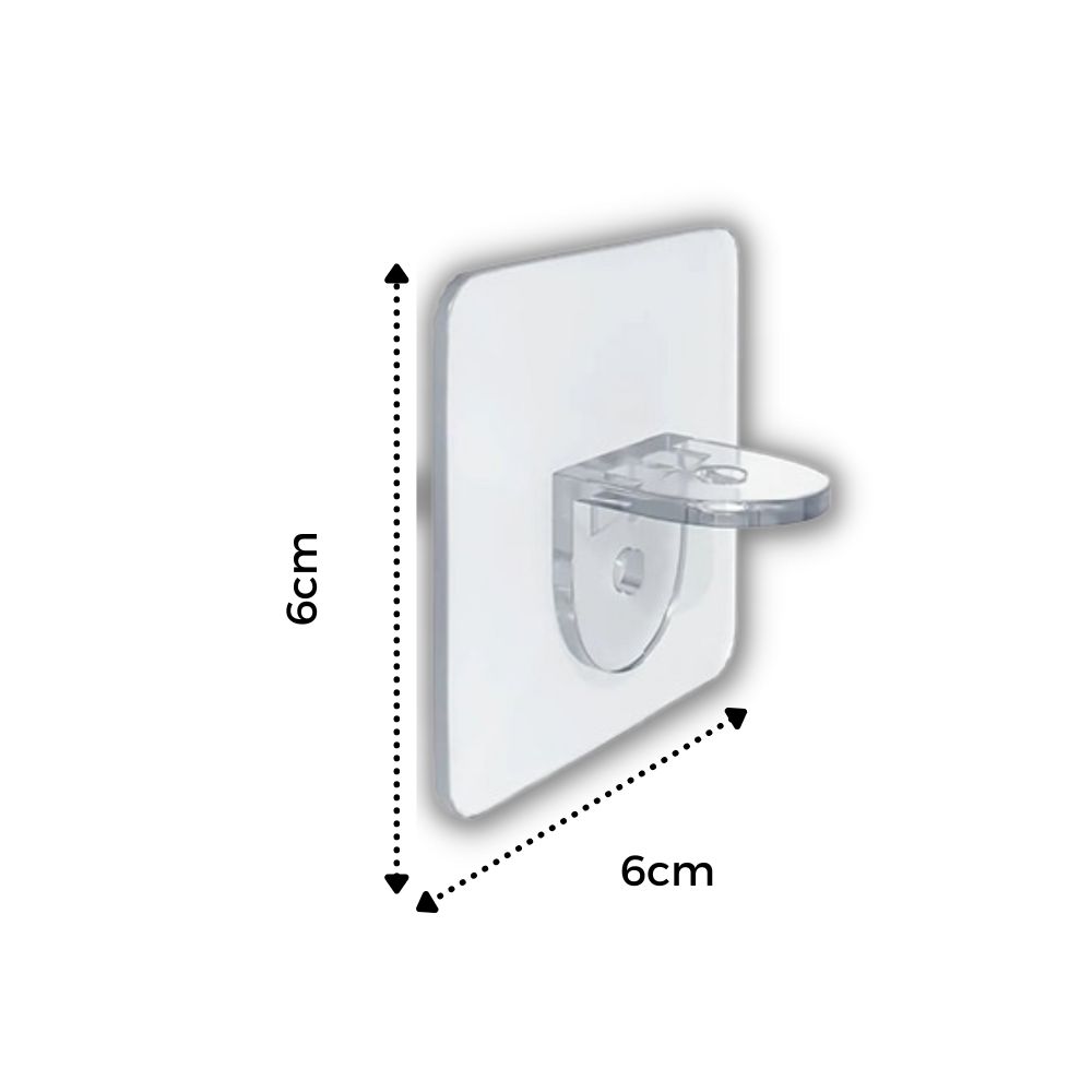 Supports d'étagères adhésifs - Ozerty