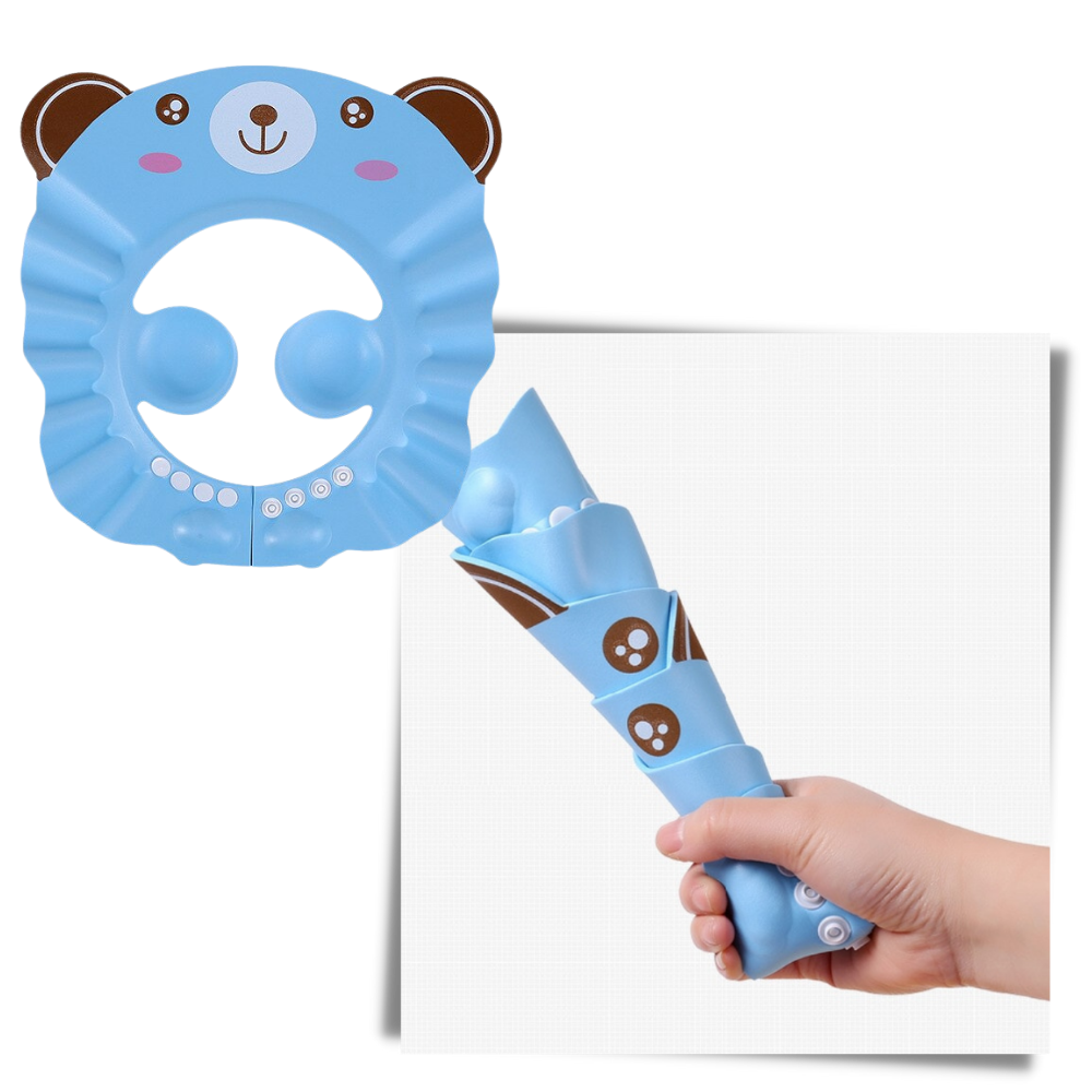 Bonnet de douche et protège-oreilles pour enfants - Ozerty