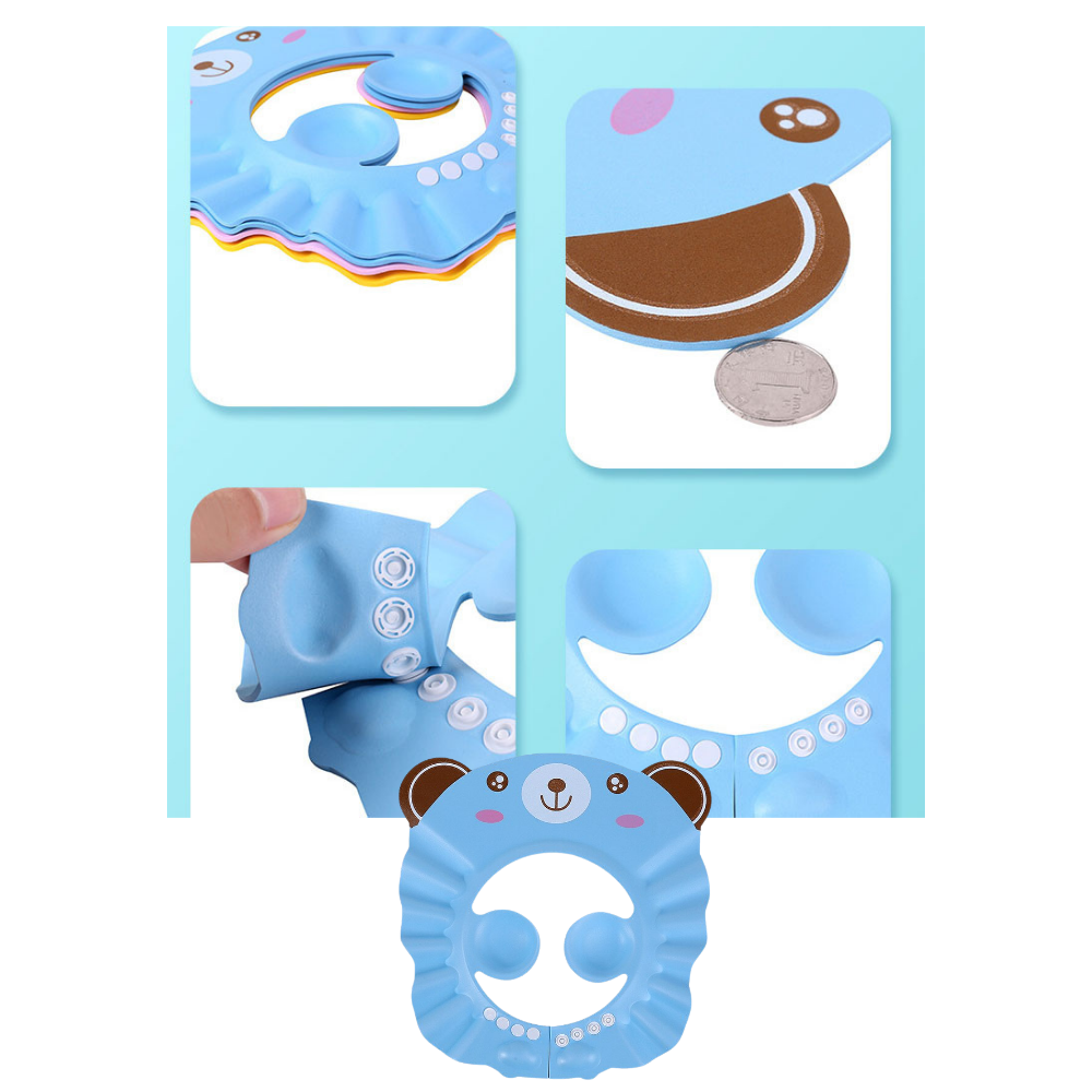 Bonnet de douche et protège-oreilles pour enfants - Ozerty