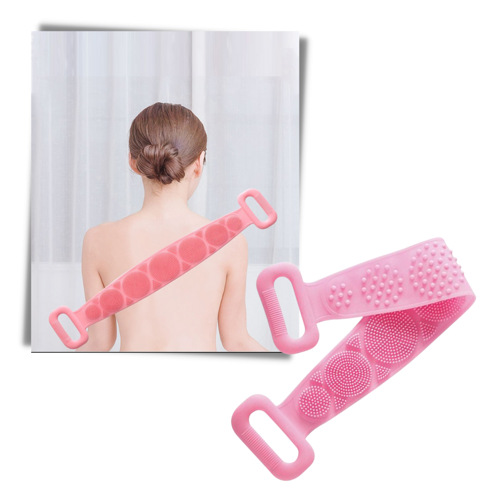 Exfoliant en silicone extensible pour le corps - Ozerty