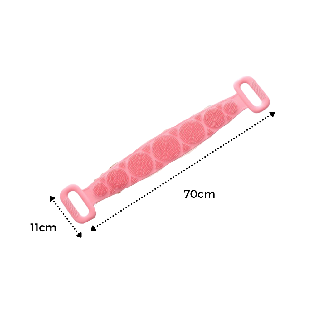 Exfoliant en silicone extensible pour le corps - Ozerty