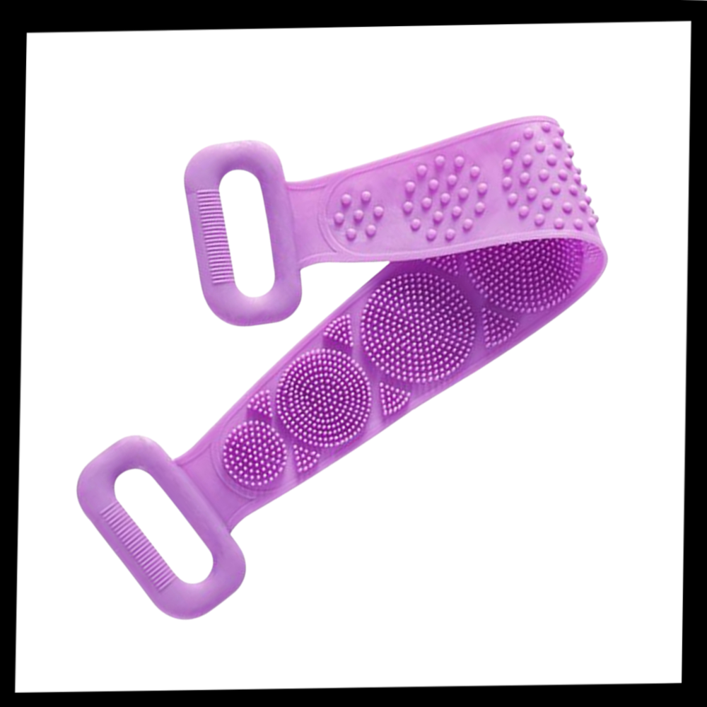 Exfoliant en silicone extensible pour le corps - Ozerty