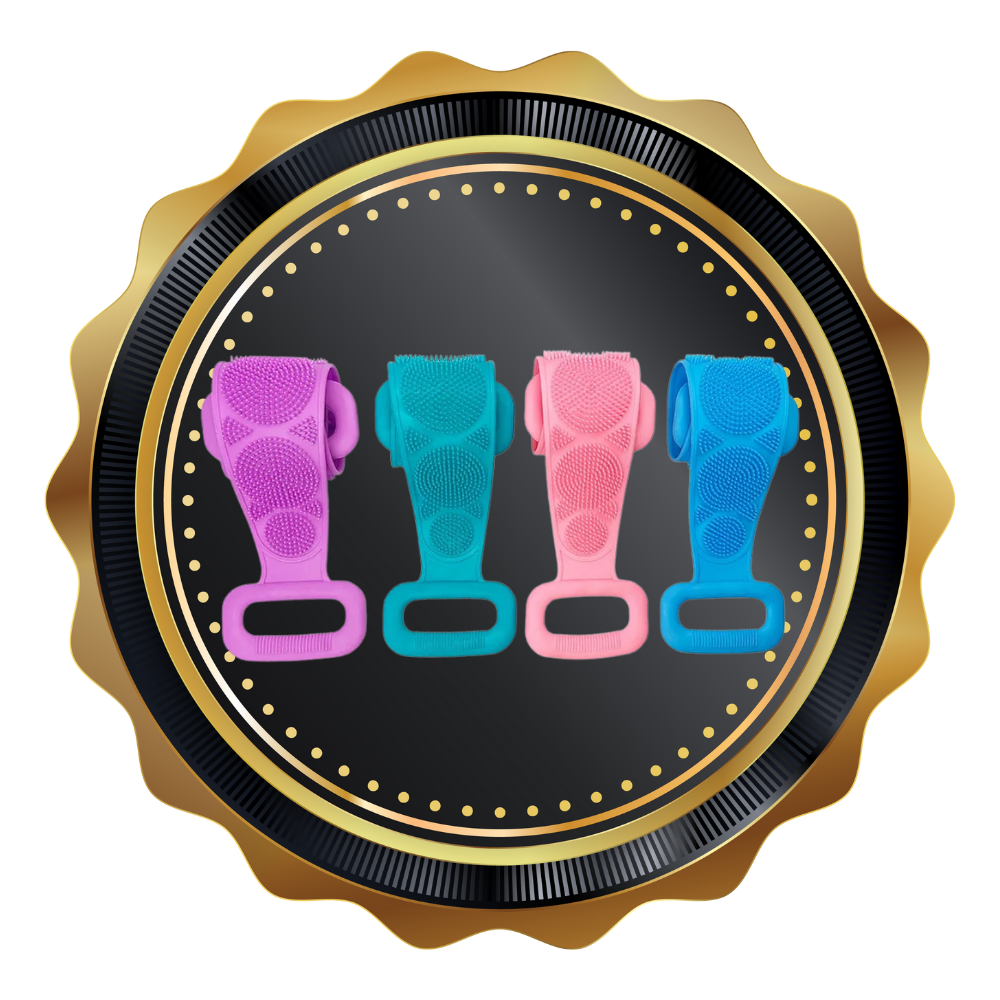 Exfoliant en silicone extensible pour le corps - Ozerty