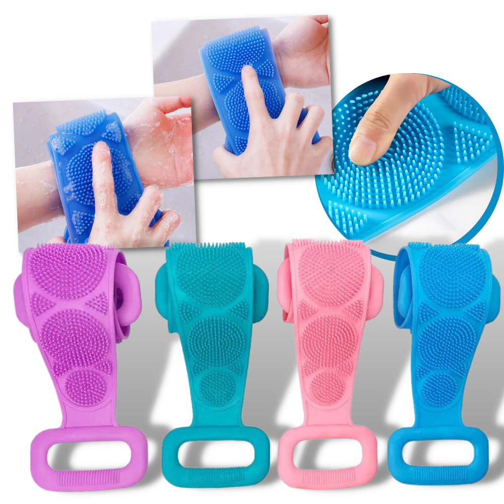Exfoliant en silicone extensible pour le corps - Ozerty