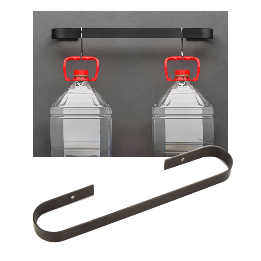 Support mural en aluminium pour pantoufles - Ozerty